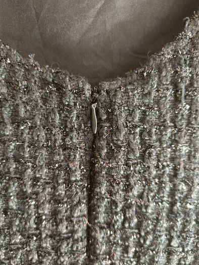 Therapy Black Textured Sparkle Dress