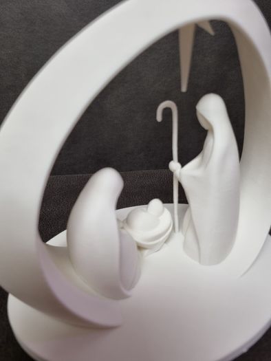3D printed nativity scene