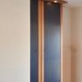 Vintage IKEA Askedal Wardrobe. Tall with Integrated Lights (Blue & Light Wood) Image 2