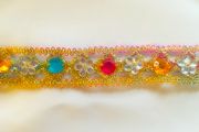 Multi-Coloured Gem Trim