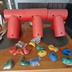 Swing brackets & Climbing wall holds