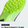 Adidas X Crazyfast turf shoes New Sz12 Image 5