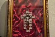 Vintage Framed Stations of the Cross
