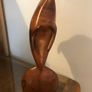 Vintage hand-carved wooden leaping dolphin Image 6