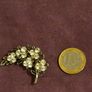 Vintage Ladies Floral Brooch Image 3