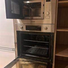 Integrated oven and microwave