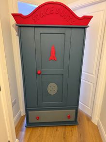 Wardrobe and Book shelf set