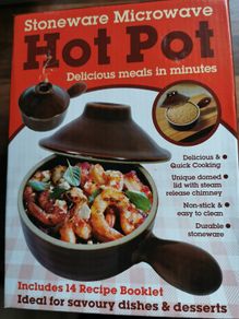 Stoneware microwave hot pot