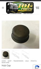 Hub cap for land rover (vintage) unopened in pack
