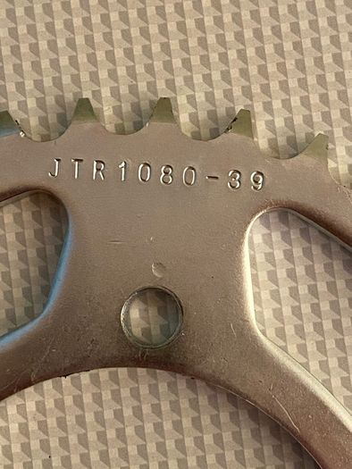 Motorbike chain sprocket