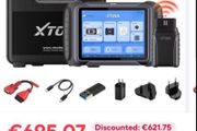 XTOOL D8W Car Diagnostics Tool Automotive Scanner ECU Coding Bi-directional 38 special Function CANFD DOIP FCA Topology