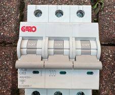 Garo C63A 3 Phase MCB