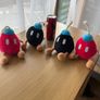 4 Super Mario Bomb omb black and red Image 3