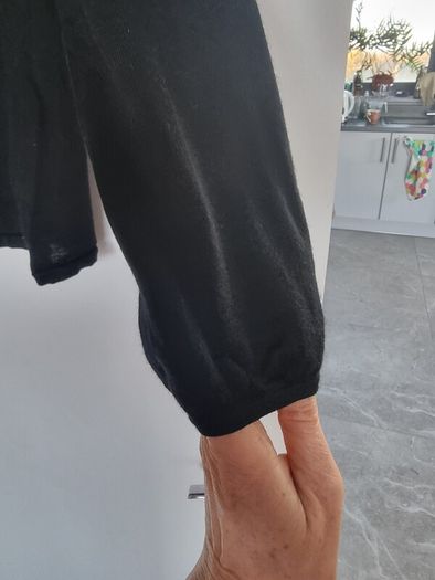 Boden Wrap V Neck Wool Jumper, Size 14