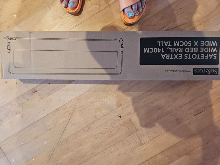 Safe tots Bed rail x2 brand new unopened