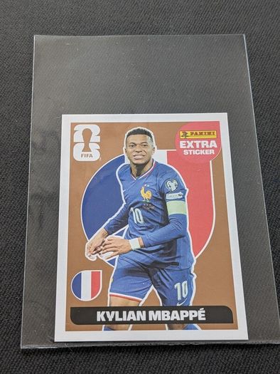 Panini Fifa World Cup 2026 Kylian Mbappe France Bronze Extra Sticker