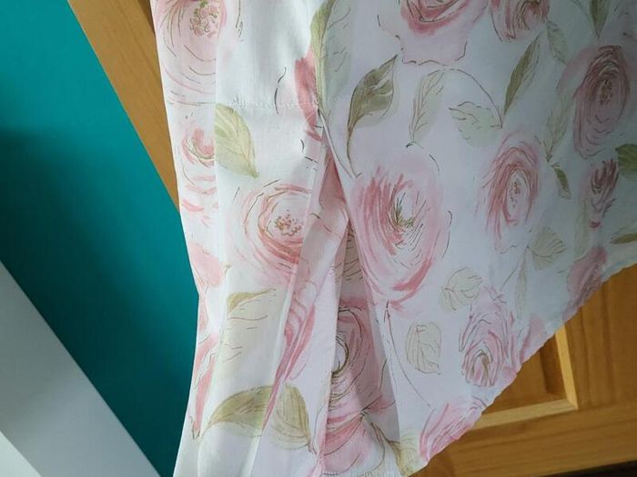 John Rocha pink & white dress, Size 18