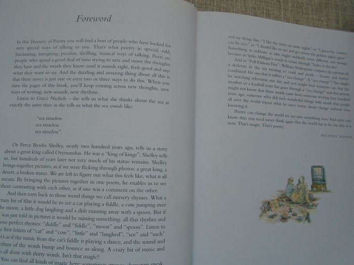 Treasury of Children's poetry, Hardback book, Gift, Children's books,