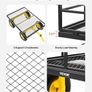 Heavy Duty Steel Garden Cart 635kg Capacity with 13 Inch Tyres Image 2