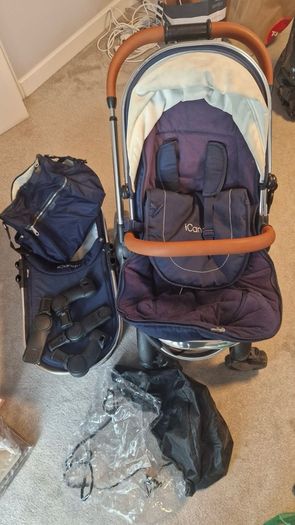 ICandy Travel System- Royal Blue