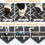 NEW SALE | Indoor Door Mats, 50 x 80 cm door mat non slip backing, Dirt Trapper Mat Absorbent Non-Slip Doormat for Entrance, Inside, Kitchen, Front Back Door, Pets and Garden Image 3