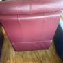 Two Leather reclining armchairs Image 3