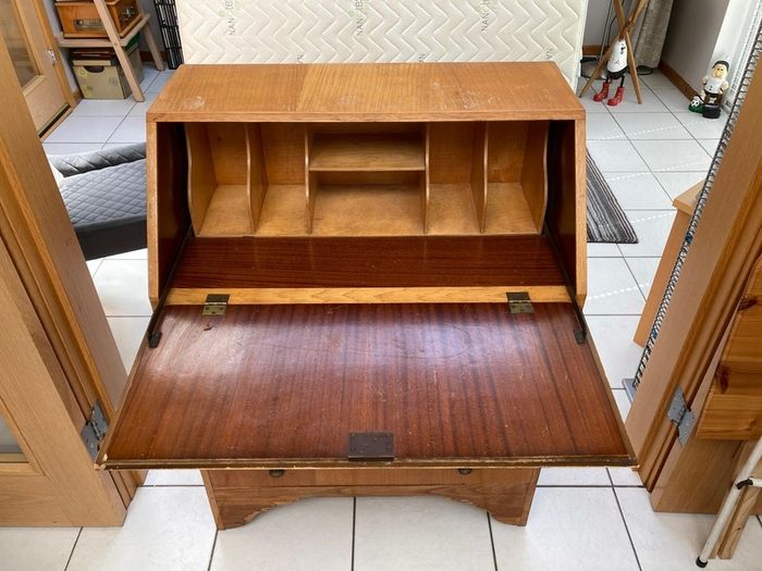 3 Drawer Veneer Writing Bureau