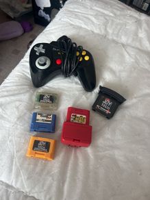 Nintendo 64 accessories bundle.