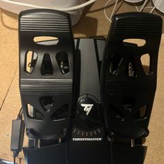 Thrustmaster TFRP T. Flight Rudder Pedals - Precise Rudder Control with S.M.A.R.T Technology for PC, PlayStation and Xbox