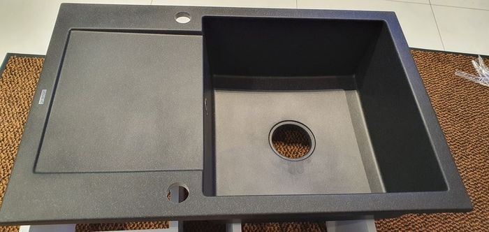 Granite Grpahite Sink 1Bowl Black