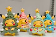 Christmas Tree Pikachu  3D Printed Collectible | 13 cm