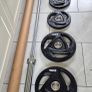brand new olympic tri grip weight set  B Image 2
