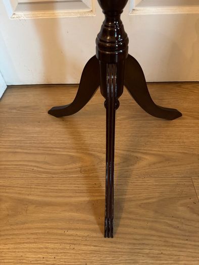 Tall Vintage Pedestal Stand / Torchere