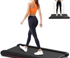 4 in 1 Walking Vibration Pad, Under Desk Treadmill, 4 Vibration Modes, Portable Vibration Walking Pad for Homes and Offices
