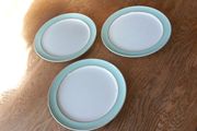 Denby True Green 8" Plates x 3 i