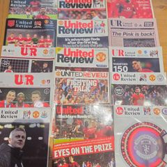 Manchester United Home Match Programmes