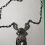 Gun metal necklace Image 5