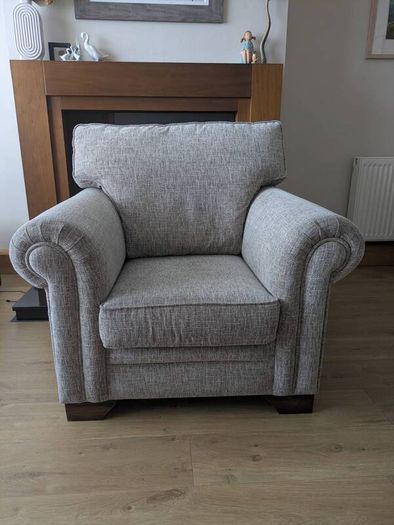 Three piece suite of furniture, purchased in Arnotts.