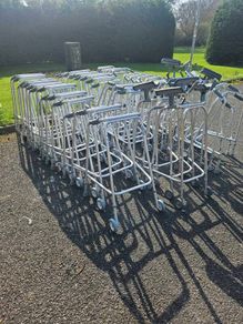 walking aid as new job lot zimmer frame