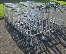 walking aid as new job lot zimmer frame
