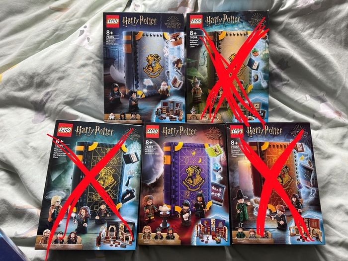 lego Harry Potter book sets