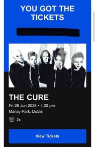 The Cure Dublin