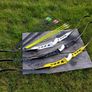 Archery Bow, Beginner Sport Recurve 68" (18 to 40 lbs), +3x carbon arrows Image 10