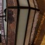 Stained Glass light fixture Image 3