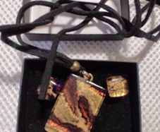 Vetro di Murano matching set