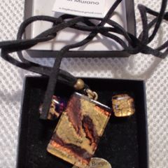 Vetro di Murano matching set