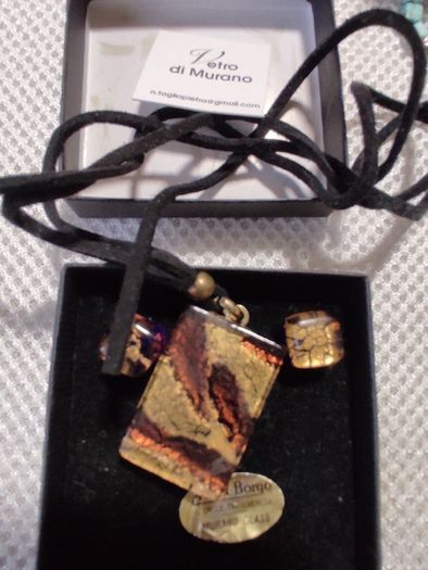 Vetro di Murano matching set