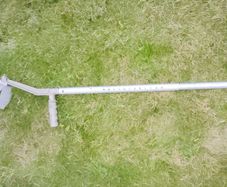 Height adjustable crutches