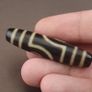Antique Himalayan Tibetan 2 Eyes Agate Dzi Bead Amulet Pendant Image 6