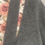 grey cardigan zara size large wool & cashmere Image 8